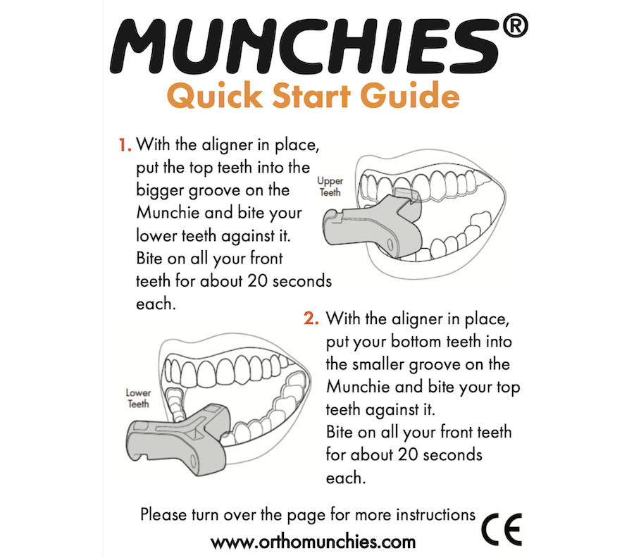 Munchies® Instructions for Use Booklets